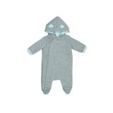 Mammaramma Winter Collection Dışı İçi Pamuklu Dolgulu Kışlık Astronot Tulum (Kozmonot Tulum) 6-9 Ay Gri