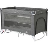 Mammi Co. Sole Park ve Seyahat Yatağı 60X120 cm (Grey Melange) - 60 x 120 cm - Gri