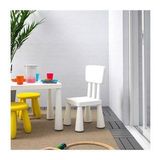 Mammut Beyaz Plastik Ikea Çocuk Sandalyesi