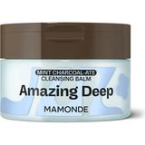 Mamonde Amazing Deep Mint Charcoal-Ate Cleansing Balm Siyah Nokta ve Gözenek Arındırıcı Nane Kil & Kömürlü Temizleyici Balm 90 ml - Şeffaf - Standart