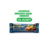 Mamora Bar - Fındık, Chia & Kakao PROTEİN BAR – 12’li Paket - Vegan, Glutensiz, İlave Şekersiz