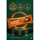Mamora Mamora Protein Bar Hindistan Cevizi, Badem & Kakao 30 Gr 1 Adet Vegan, Glutensiz, Ilave Şekersiz
