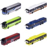 Man City Bus (1 Model Araba) - Metal Oyuncak Otobüs, Serbest Sürüşlü, Koleksiyoncular ve 3 Yaş - 10 cm
