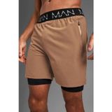 Man Of Man Unisex Şort,Astarlı Şort,Gym Şort, Fitness Şort,Gizli Cepli Şort, Fitness Taytlı Şort