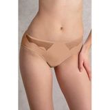 Man2781 Kadın Mikro Kumaş Tüllü Slip (2781)