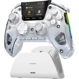 Manba One Kablosuz Gamepad Beyaz – 2” Ekran, Manyetik Stand, Pc/switch/android/ios Desteği