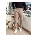 manch collection Havuç Kesim Kemer Detaylı Pantolon Kül