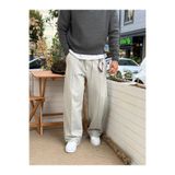 manch collection Modal Aksesuar Detaylı Çimalı Baggy Eşofman Gri 5137