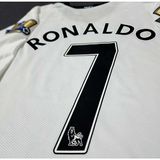 Manchester/united Moskova 2008/09 Sezonu Cristiano Ronaldo Nostalji Forması (Beyaz)