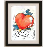 Mancos Sarro 29x21cm Orijinal Karikatür Tablo BOD02972