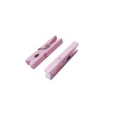Mandal Ahşap Minik - 100 Adet Pembe