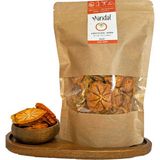 Mandal Kurutulmuş Cennet Hurması (Trabzon Hurması) 330 gr Kurutulmuş Meyve Kurusu Dilimleri - 1 Adet