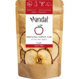 Mandal Kurutulmuş Kırmızı Elma 25 gram Kırmızı Elma Kurusu Kurutulmuş Meyve Kurusu Dilimleri