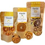 Mandal Kurutulmuş Portakal, Limon, Mandalina Dilimleri 75 Gram Kurutulmuş Meyve Kurusu Dilimleri - 1 Adet
