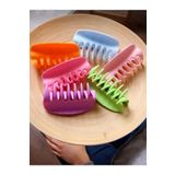 Mandal Toka 6'lı Büyük Boy Pastel Renk Mandal Toka Seti
