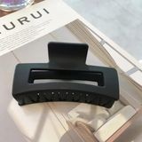 Mandal Toka İthal Ürün Büyük Boy 10 cm Mat Siyah Saç Tokası