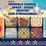 Mandala Ausmalspass - süsse Muster zum Stressabbau: für Erwachsene & Kinder – Von einfach bis kunstvoll – Klare Linien zum leichten Ausmalen. Ideal zum Stressabbau, Achtsamkeit & kreativem Entspannen.