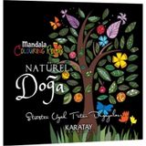 Mandala Boyama Natürel Doğa