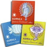 Mandala Büyükler İçin Boyama Seti - 3 Kitap