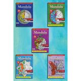 Mandala Çizgilerle Boyama 5' Li Set 1