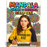 Mandala Çizme Ve Boyama Kitap Seti (3 Kitap)