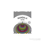 Mandala Optik - Büyükler İçin Boyama Kitabı - Heyet-Kurul-Komisyon