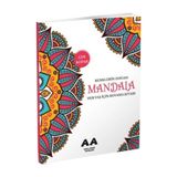 Mandala Renklerin Doğası - Her Yaş Için Boyama Kitabı - Akıllı Adam Yayınları