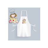 Mandalin Consept Chef Mutfak Önlüğü (çocuklar Için)b22