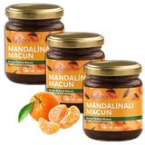Mandalina Macunu | Zencefil, Zerdeçal, Havlıcan, Tarçın, Bal & Propolis İçeren Karışık Bitkisel Macun 210 ml x 3 Adet