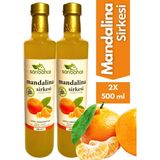 Mandalina Sirkesi 500 ml 2'li Paket - Organik Doğal Fermente