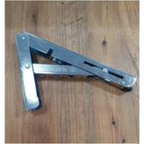 Mandallı Katlanır Masa Ayağı 1 Çift Çinko 40CM - Çok Renkli