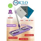Mandallı Teleskobik Mop 3lü Sihirli Bez