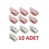 Mandallı Yorgan Sabitleme Klipsi 10 Adet %1 Akrilik, %96 Pamuk, %2 Polyester, %1 Viskon Tr Kırmızı