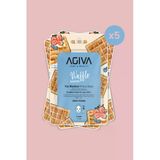 Mandarin&Waffle Aydınlatıcı Ve Nemlendirici Kağıt Yüz Maskesi 5'Li Set-Aydınlatıcı Etki