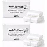 Mandas Mandaş Tommee Tippee Twist & Click Çöp Poşeti Tam Uyumlu Yerli (3 Lü Yedek Set) KOVASIZ (2 Li Set)