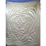Mandaş Tekstil Babaanne Yorganı, El Yapımı Çift Kişilik Pamuklu Yorgan (195x215)-KABAK ÇİÇEĞİ SARI