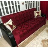 Mandaş Tekstil Bordo 280x170 cm Milenyum Saraylı Lüx Maxi Çekyat Örtüsü