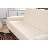 Mandaş Tekstil Buldan Pamuklu Maxi Koltuk-Çekyat Örtüsü (180x300) - Krem - 180x300cm