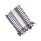 Mandaş Tekstil Mandaş Cotton Pamuk Keten Peştemal (100x180)-Carlos