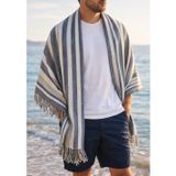Mandaş Tekstil Mandaş Cotton Pamuk Keten Peştemal (100x180)-Gold