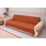 Mandaş Tekstil Mandaş Şönil El Dokuma Kolsuz Çekyat 2,li Örtü (3+3) K Kiremit - 170 x 230 cm