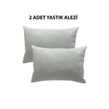 mandeep yatak Sıvı Geçirmez Bambu Yastık Kılıfı Yastık Alezi Yastık Koruyucu 2 Adet