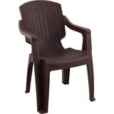 Mandella 4 Adet Kahverengi Fiesta Rattan Koltuk