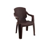 Mandella Golf Rattan 4 Adet Kahverengi Bahçe Sandalyesi