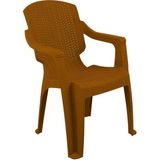 Mandella Golf Rattan Koltuk (4 Adet) Tik - Tik Rengi