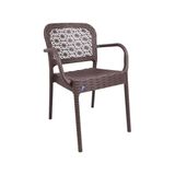 Mandella Kahverengi Ares Rattan Koltuk