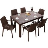Mandella Kahverengi Elit Rattan 90x150 Nirvana Koltuk Masa Takımı