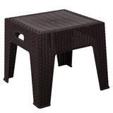 Mandella Kahverengi Elit Rattan Sehpa