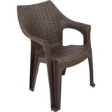 Mandella Polo Rattan Koltuk Kahverengi (1 ADET)