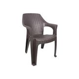 Mandella Queen Rattan Koltuk (2 Adet) Kahverengi
